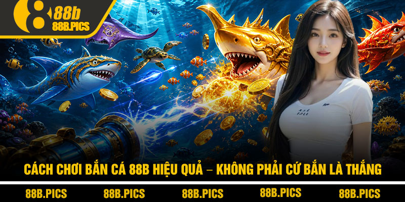 Bắn cá 88B - Săn thưởng thực chiến, tối ưu lợi nhuận 3 Cách chơi Bắn cá 88B hiệu quả – Không phải cứ bắn là thắng