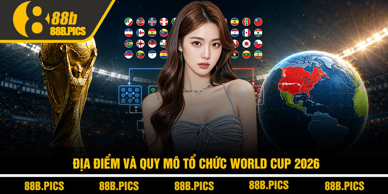Thể thức World Cup 2026 - Luật mới thay đổi cuộc chơi 4 Địa điểm và quy mô tổ chức World Cup 2026