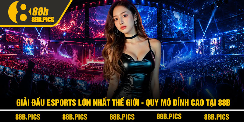 Giải đấu Esports lớn nhất thế giới - Quy mô đỉnh cao tại 88B 5 Giải đấu Esports lớn nhất thế giới - Quy mô đỉnh cao tại 88B